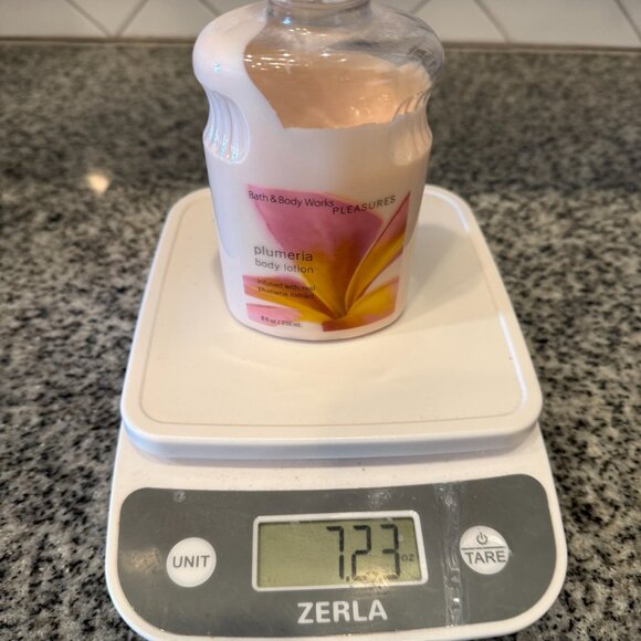 Vintage Bath & Body Works PLUMERIA Pleasures Body Lotion 8oz Retired - Picture 5 of 5